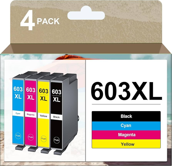 ΜΕΛΑΝΗ EPSON ΣΥΜΒΑΤΟ 603XL MULTIPACK (1xBK/C/M/Y) C13T03A64010
