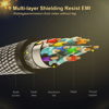 ΚΑΛΩΔΙΟ HDMI CABLETIME AV540-HE2G με Ethernet, 4K/60Hz, 18 Gbps, 1m, μπλε