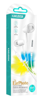 ΑΚΟΥΣΤΙΚΑ ΜΙΝΙ KAKUSIGA earphones με μικρόφωνο KSC-1303, 3.5mm σύνδεση, 10mm, 1.1m, λευκά
