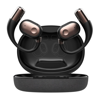 ΑΚΟΥΣΤΙΚΑ BLUETOOTH LDNIO earphones με θήκη φόρτισης T11, OWS, Φ15mm, 50/450mAh, μαύρα