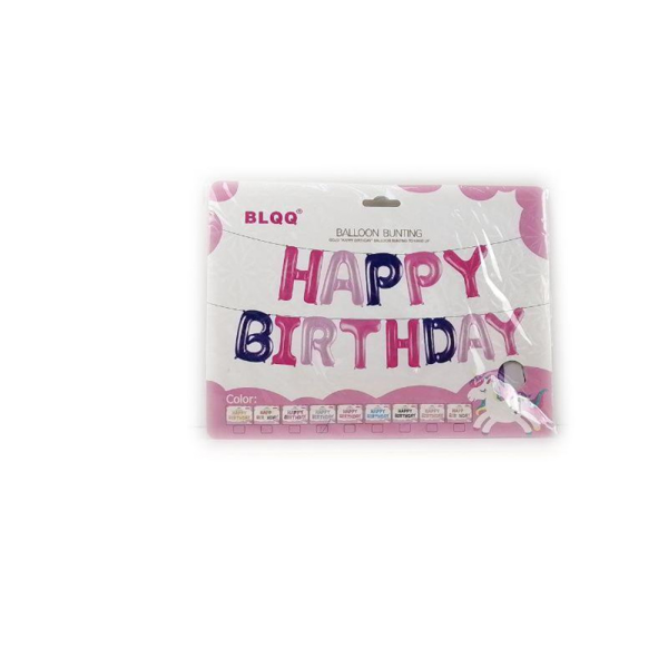 ΜΠΑΛΟΝΙΑ ΓΙΡΛΑΝΤΑ HAPPY BIRTHDAY 40EK. ΜΕΤΑΛΙΖΕ  13TEM 0089099