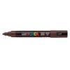 ΜΑΡΚΑΔΟΡΟΣ UNI POSCA PC-5Μ 1.8-2.5mm ΚΑΦΕ ΣΚΟΥΡΟ