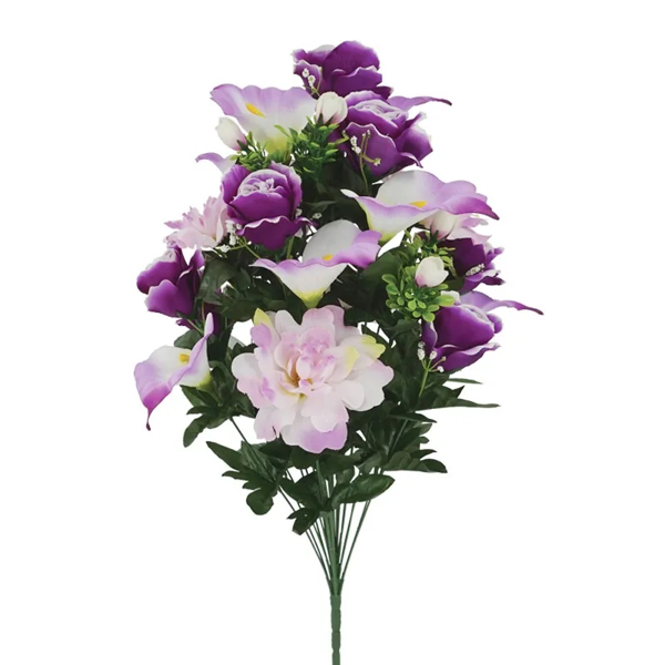 ΜΠΟΥΚΕΤΟ KOKKINO ΜΙΞ ΤΡΙΑΝΤΑΦΥΛΛΟ-ΚΑΛΛΑΣ X24 - Υ58cm 00-24717-3