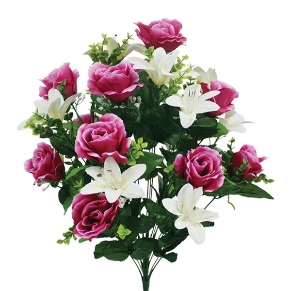ΜΠΟΥΚΕΤΟ ΦΟΥΞ ΤΡΙΑΝΤΑΦΥΛΛΟ ΛΙΛΥ X24 Y62cm  00-23605-24-4