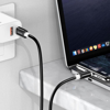 ΚΑΛΩΔΙΟ USB TO C USB-C σε USB-C KSC-998, σιλικόνης, 100W, 480Mbps, 1m, ΛΕΥΚΟ