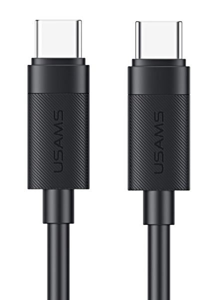 ΚΑΛΩΔΙΟ  USB-C σε USB-C ,SJ780, 60W, 480Mbps, 1m, μαύρο