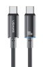 ΚΑΛΩΔΙΟ USAMS καλώδιο USB-C σε USB-C US-SJ660, 100W, 480Mbps, 1.2m, μαύρο