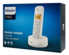 ΤΗΛΕΦΩΝΟ ΑΣΥΡΜΑΤΟ PHILIPS D160 ΛΕΥΚΟ ΕΛΛΗΝΙΚΟ ΜΕΝΟΥ