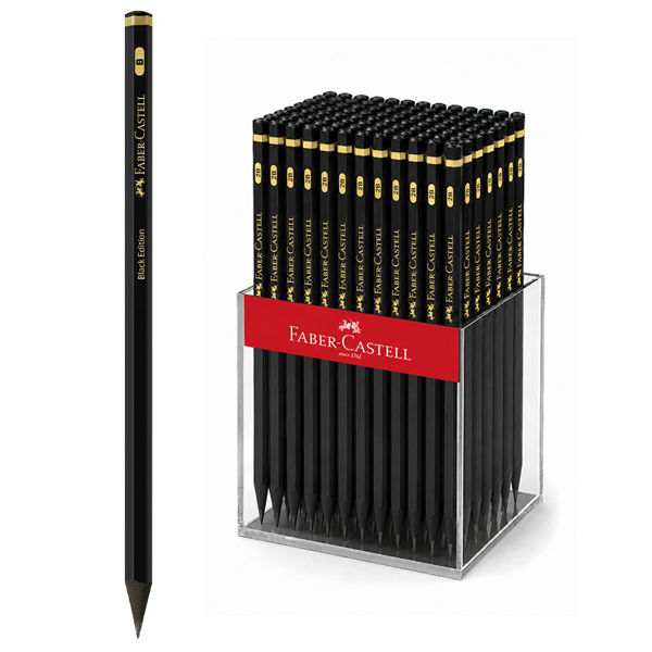 ΜΟΛΥΒΙ FABER CASTEL BLACK EDITION B ΕΛΑΦΡΥ LIGTHWEIGT