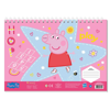 ΜΠΛΟΚ ΖΩΓΡΑΦΙΚΗΣ Peppa 23X33cm A4 40Φ ΜΕ ΣΤΕΝΣΙΛ ΚΑΙ ΑΥΤΟΚΟΛΛΗΤΑ 000482853 2026