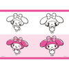 ΤΕΤΡΑΔΙΟ ΚΑΡΦΙΤΣΑ MY MELODY 17X25 40Φ 2 ΣΧΕΔΙΑ 2026 000490297