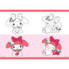 ΤΕΤΡΑΔΙΟ ΚΑΡΦΙΤΣΑ MY MELODY 17X25 40Φ 2 ΣΧΕΔΙΑ 2026 000490297