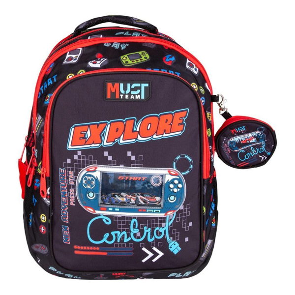 ΤΣΑΝΤΑ ΠΛΑΤΗΣ ΔΗΜΟΤΙΚΟΥ MUST TEAM MULTI GAME ΜΕ 4 ΘΗΚΕΣ 32x26x43 εκ. 000587207