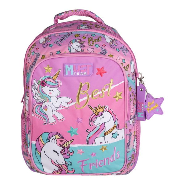 ΤΣΑΝΤΑ ΠΛΑΤΗΣ ΔΗΜΟΤΙΚΟΥ MUST TEAM FASHION GIRL ΜΕ 3 ΘΗΚΕΣ 32x18x43 εκ. 000587202
