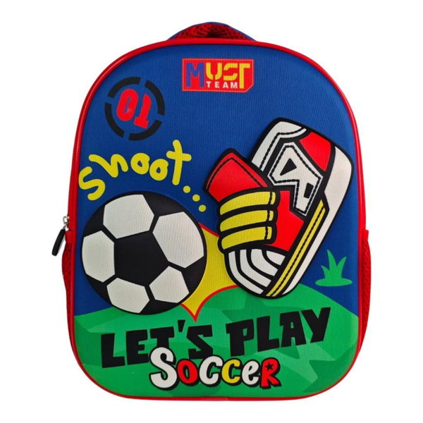ΣΧΟΛΙΚΗ ΤΣΑΝΤΑ ΠΛΑΤΗΣ ΝΗΠΙΟΥ DISNEY SOCCER MUST TEAM 3D ΕVA 1 ΘΗΚΗ 000587575 2026