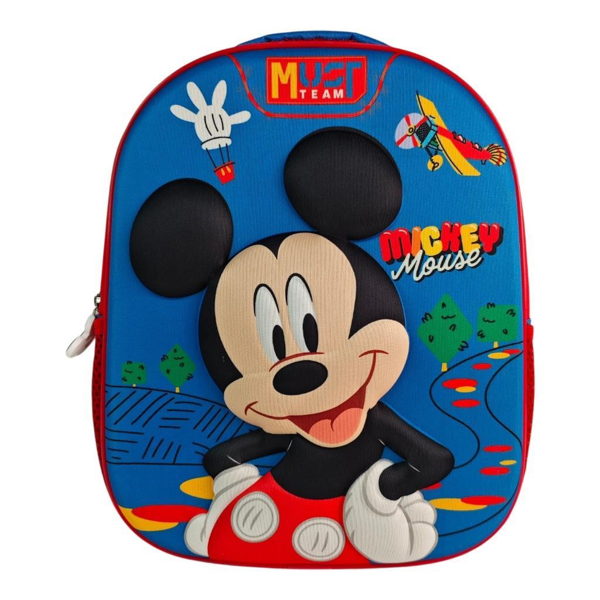 ΣΧΟΛΙΚΗ ΤΣΑΝΤΑ ΠΛΑΤΗΣ ΝΗΠΙΟΥ DINSNEY MICKEY MUST TEAM 3D ΕVA 1 ΘΗΚΗ 000565942 2026