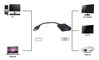 ΑΝΤΑΠΤΟΡΑΣ ΕΙΚΟΝΑΣ POWERTECH αντάπτορας USB 3.0 σε VGA PTH-021, Full HD, μαύρο