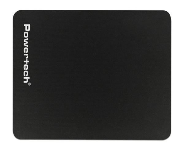 MOUSE PAD POWERTECH mouse pad PT-1292, 20x18cm, μαύρο