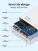 ΦΟΡΤΙΣΤΗΣ ΜΠΡΙΖΑΣ LDNIO σταθμός φόρτισης Q605, 3x USB-C & 3x USB, 120W, PD/QC, λευκός