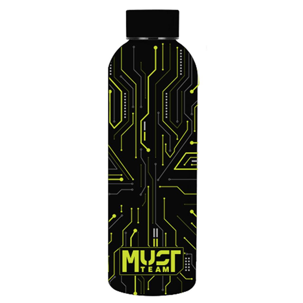 ΘΕΡΜΟΣ ΑΝΟΞΕΙΔΩΤΟ MUST TEAM ΜΑΥΡΟ TECH ΠΡΑΣΙΝΟ 500 ML 000587502