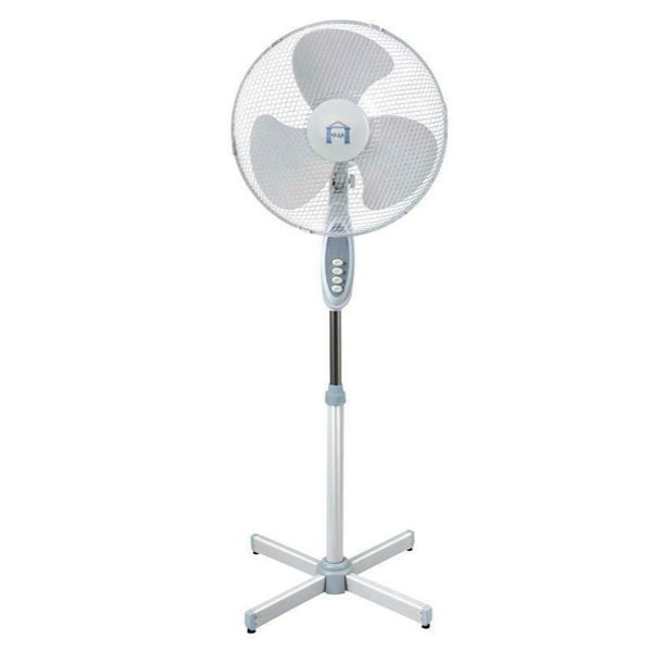 ΑΝΕΜΙΣΤΗΡΑΣ SIDIRELLA ΔΑΠΕΔΟΥ Φ40ΕΚ ΥΨΟΣ 125EK. 50WATT 3 ΤΑΧΥΤΗΤΕΣ ΚΑΙ ΠΕΡΙΣΤΡΟΦΗ ,ΛΕΥΚΟΣ