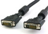 ΚΑΛΩΔΙΟ POWERTECH DVI-D 24+1 CAB-DVI004, 2x Ferrites, 3m, μαύρο