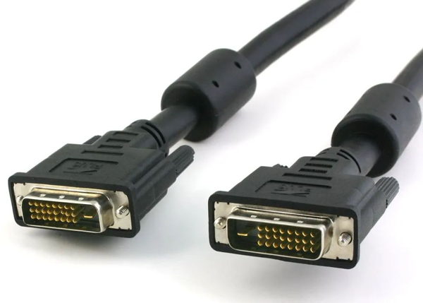 ΚΑΛΩΔΙΟ POWERTECH DVI-D 24+1 CAB-DVI004, 2x Ferrites, 3m, μαύρο