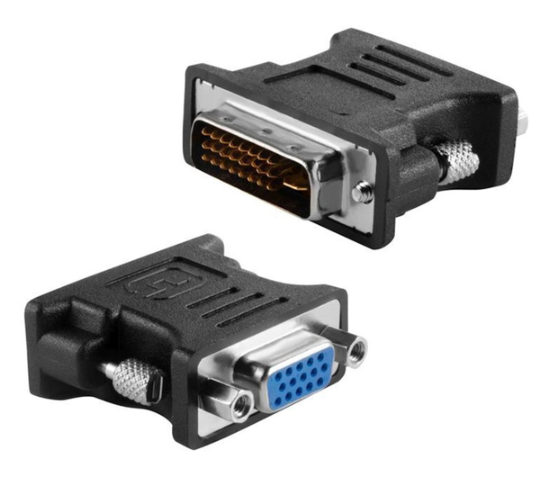 ΑΝΤΑΠΤΟΡΑΣ POWERTECH VGA θηλυκό σε DVI 24+5 αρσενικό CAB-G035, μαύρος
