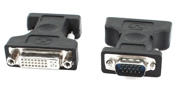 ΑΝΤΑΠΤΟΡΑΣ POWERTECH VGA σε DVI 24+5 CAB-G016, συμβατό με 24+1, μαύρος