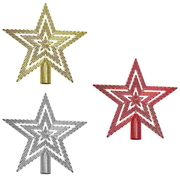 ΚΟΡΥΦΗ ΑΣΤΡΟ GLITTER 20cm Xmasfest 93-3754
