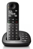 ΤΗΛΕΦΩΝΟ ΑΣΥΡΜΑΤΟ PHILIPS XL4951DS/34 ελληνικό μενού, τηλεφωνητής, μαύρο