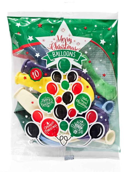 ΜΠΑΛΟΝΙΑ ΧΡΙΣΤΟΥΓΕΝΝΩΝ MEERY CHRISTMAS 10 TEMAXIA