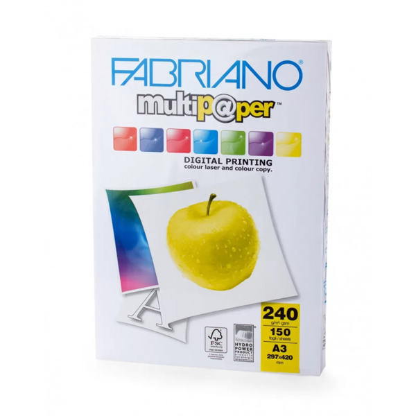 ΧΑΡΤΙ ΞΗΡΟΓΡΑΦΙΚΟ Α3 MULTIPAPER FABRIANO 240GR 150Φ/ΠΑΚ