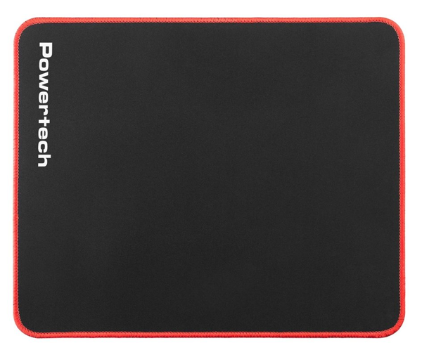 MOUSE PAD POWERTECH gaming mouse pad PT-1282, 30x25x0.3cm, μαύρο