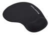 MOUSE PAD POWERTECH mouse pad PT-1293 με στήριγμα καρπού, 23x19x1.8cm, μαύρο