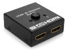 ΑΝΤΑΠΤΟΡΑΣ ΔΙΑΚΟΠΤΗΣ POWERTECH HDMI switch CAB-H112, 2 σε 1, 4K, bidirectional, μαύρο