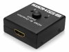 ΑΝΤΑΠΤΟΡΑΣ ΔΙΑΚΟΠΤΗΣ POWERTECH HDMI switch CAB-H112, 2 σε 1, 4K, bidirectional, μαύρο