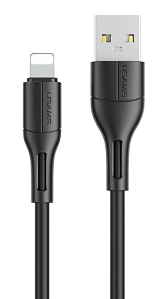 ΚΑΛΩΔΙΟ USAMS USB σε Lightning US-SJ500, 10W, 1m, μαύρο