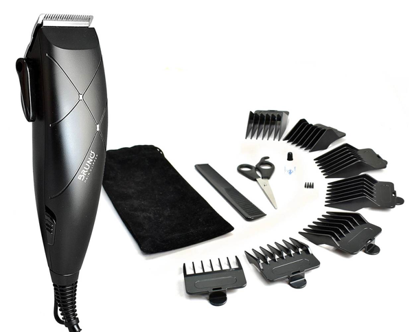 ΚΟΥΡΕΥΤΙΚΗ ΜΗΧΑΝΗ BRUNO BRN-0197 Σετ Ρεύματος με εξαρτήματα και τσαντάκι, μαύρη