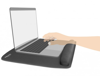 MOUSE PAD DELOCK mousepad για laptop με στήριγμα καρπού 12601, 320x420mm, μαύρο