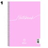 ΤΕΤΡΑΔΙΟ ΣΠΙΡΑΛ MONO SALKO NOTEBOOK 21X29 30Φ-60σελ. ΘΕΜΑΤΑ 1 6316
