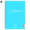 ΤΕΤΡΑΔΙΟ ΣΠΙΡΑΛ MONO SALKO NOTEBOOK 21X29 30Φ-60σελ. ΘΕΜΑΤΑ 1 6316