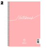 ΤΕΤΡΑΔΙΟ ΣΠΙΡΑΛ MONO SALKO ΝΟΤΕΒΟΟΚ NATURA BRIGHT 17X25 30Φ ΘΕΜΑΤΑ 1 6311