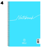 ΤΕΤΡΑΔΙΟ ΣΠΙΡΑΛ MONO SALKO ΝΟΤΕΒΟΟΚ NATURA BRIGHT 17X25 30Φ ΘΕΜΑΤΑ 1 6311