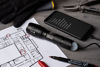 ΦΑΚΟΣ MediaRange LED flashlight with powerbank, 1.800mAh battery, black (MR735)