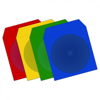 ΦΑΚΕΛΟΙ CD-DVD MediaRange 1 Disc Assorted Colours 100 Pack (MRBOX67)
