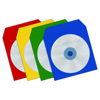 ΦΑΚΕΛΟΙ CD-DVD MediaRange 1 Disc Assorted Colours 100 Pack (MRBOX67)