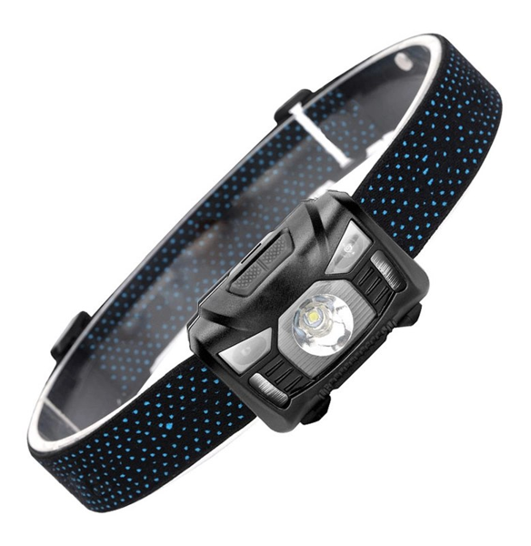 ΦΑΚΟΣ ΚΕΦΑΛΗΣ SUPFIRE HL05-A, με αισθητήρα φωτός, 5W, 500Lm, 3x AAA