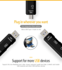ΑΝΤΑΠΤΟΡΑΣ 5 in 1 OTG Multi-in-one Micro USB TF SD Memory Card Reader Adapter , Mac,Android,OTG