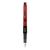 ΠΕΝΑ ZEBRA FOUNTAIN PEN 0.6mm KOKKINO ME KOKKINO ΜΕΛΑΝΗ
